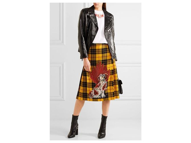 Gucci Falda de lana - vista 5