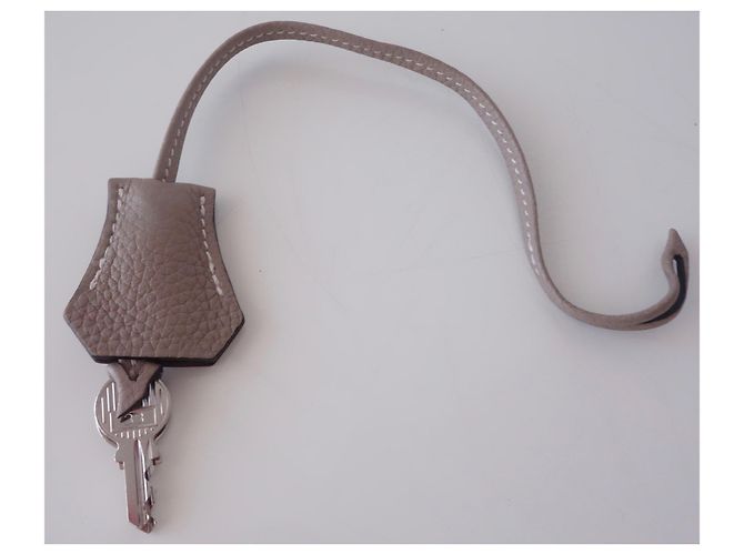 Hermès Hermes Birkin Tasche 35 zweifarbig Grau Taupe - Ansicht 10