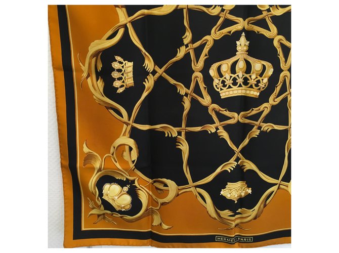 Hermès corona Negro Coñac - vista 6