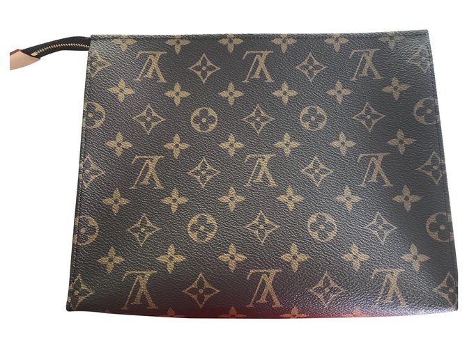 Louis Vuitton TASCA WC 26 monogramma Marrone - vista 2