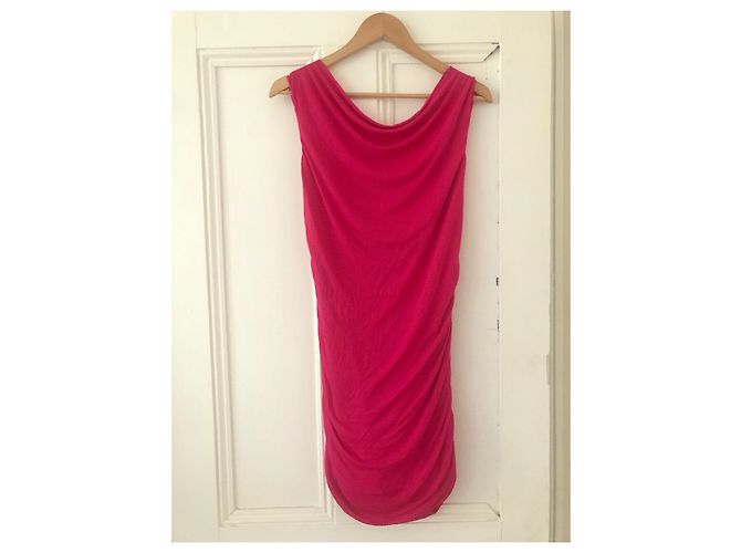 Robe Alice by Temperley Fuchsia en Modal Dos Nu Fuschia - vue 6