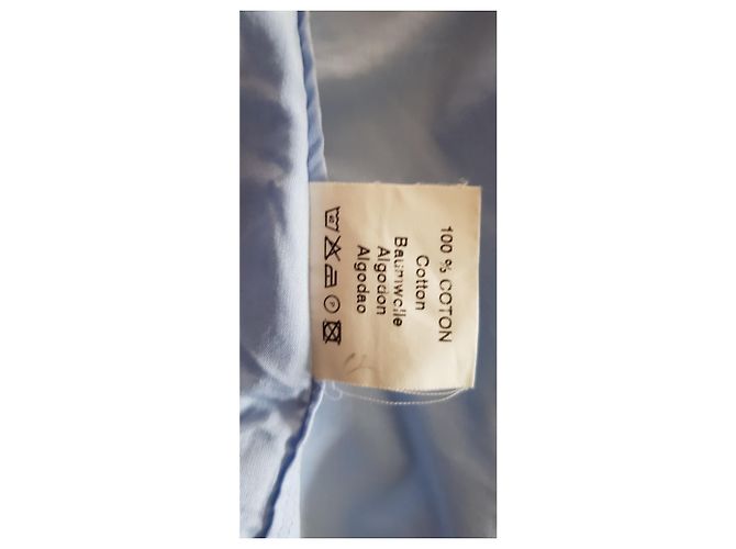Camicia Kenzo in cotone blu Uomo Taglia 40 - vista 3