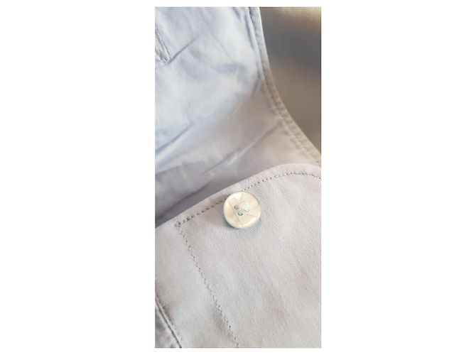 Camicia Kenzo in cotone blu Uomo Taglia 40 - vista 4