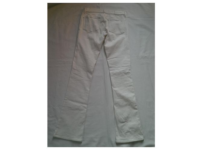 Jeans Ralph Lauren Bianchi in Cotone Bianco - vista 7