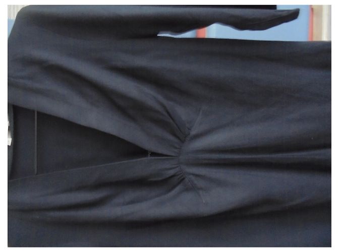 Sandro Kleid schwarz aus Viskose - Ansicht 2