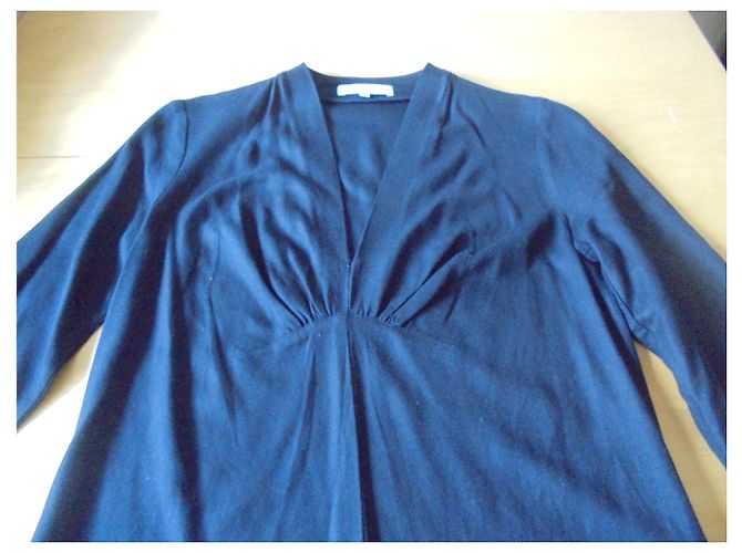 Sandro Kleid schwarz aus Viskose - Ansicht 4