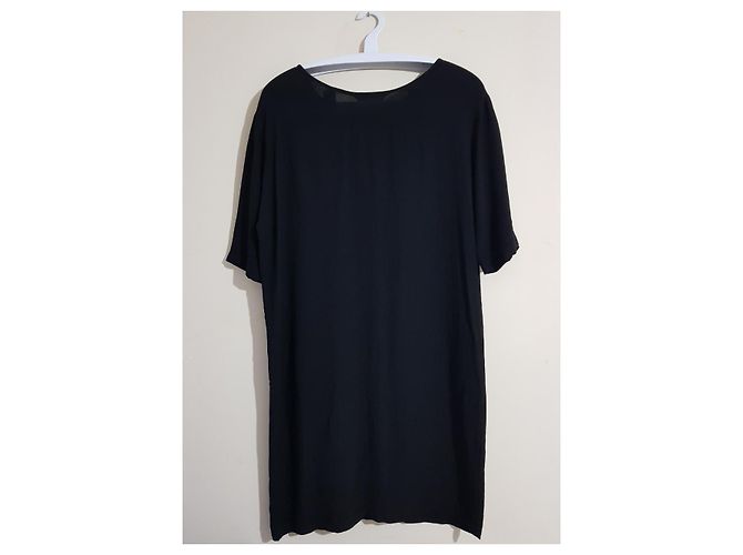 Won Hundred Pinar Kleid Schwarz Viscose - Ansicht 3
