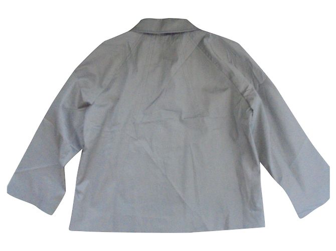 Autre Marque Giacca corta WE viola e grigio scuro in cotone Porpora Grigio antracite - vista 2