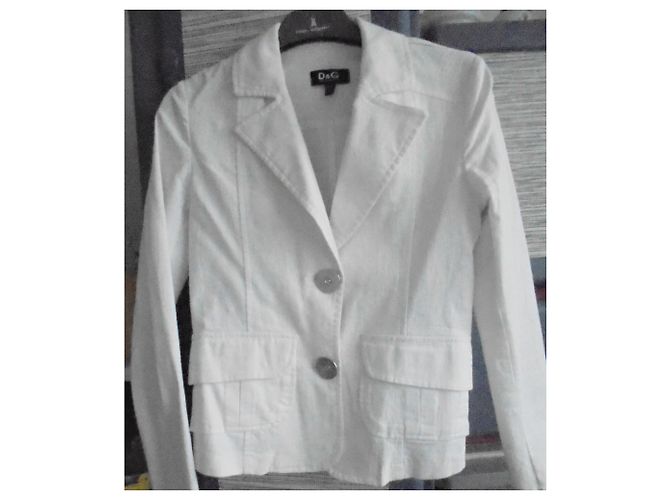 Dolce & Gabbana Jacke Aus weiß - Ansicht 7