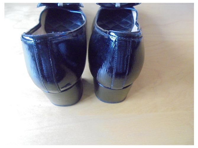 Michael Kors Dessu Neud Ballerina Flats Black Patent Leather 39 - view 5