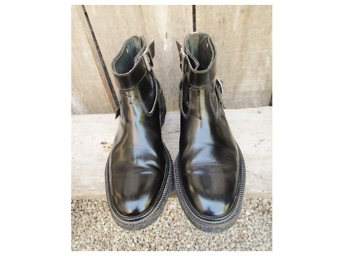 buckle boots Adieu Paris Black - view 4