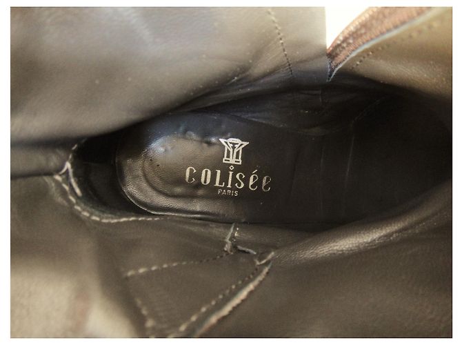 Colisee De Sacha Botas con flecos Colisée Paris Marrón oscuro - vista 3