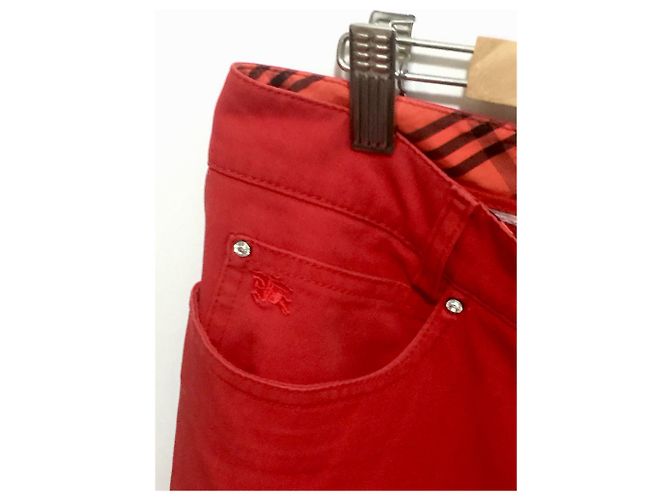 Burberry London Jeans Roja - vista 3