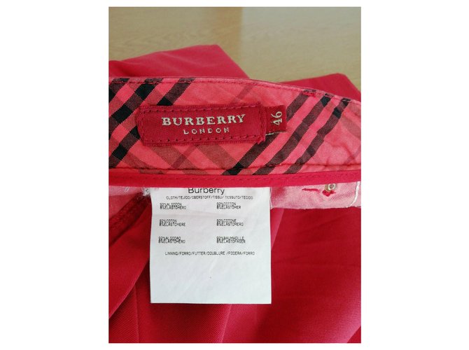 Burberry London Jeans Roja - vista 5