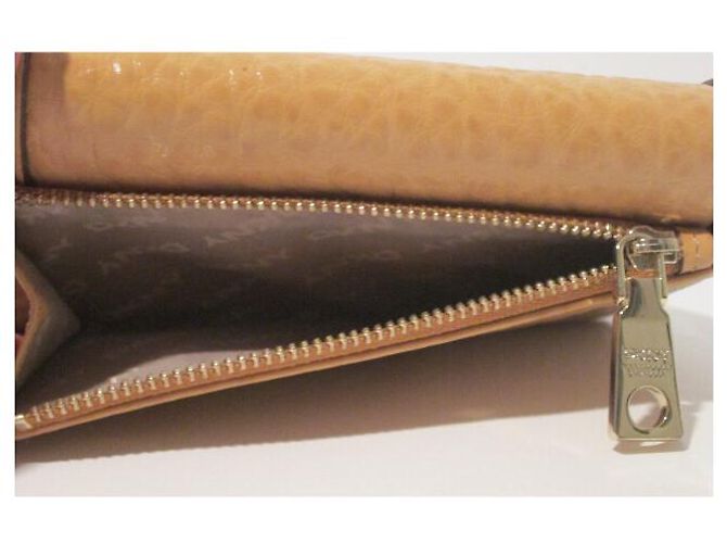 Cartera Dkny de cuero beige - vista 5