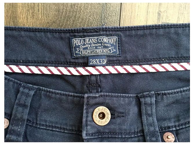 Vaqueros stretch Polo Ralph Lauren en denim azul marino - vista 4
