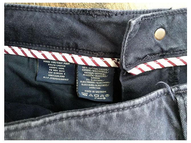Vaqueros stretch Polo Ralph Lauren en denim azul marino - vista 6