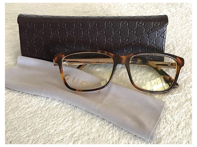 Gafas de sol Gucci GG 3678 Plateadas Marrones Plata Marrón claro Caramelo Marrón oscuro - vista 3