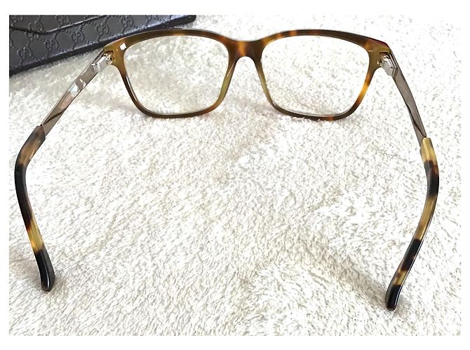 Gafas de sol Gucci GG 3678 Plateadas Marrones Plata Marrón claro Caramelo Marrón oscuro - vista 7