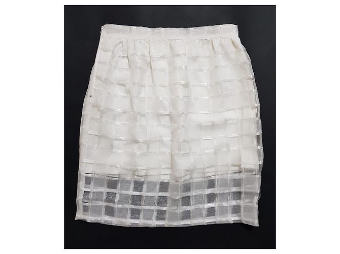 Autre Marque Brigitte Bardot Rock Weiß aus Polyester Größe S - Ansicht 2