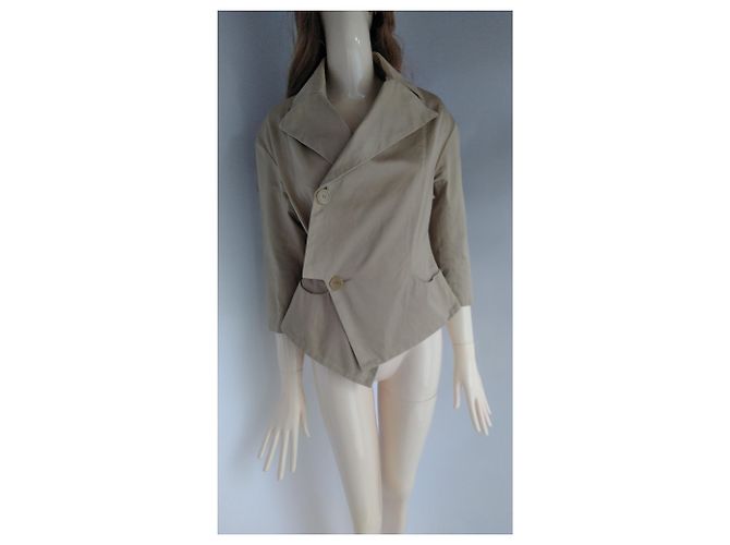 Yohji Yamamoto Casaco Assimétrico - vista 5