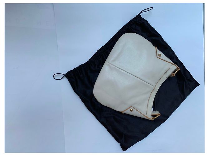 Yves Saint Laurent Una bella borsa a tracolla, fresco ed elegante Bianco sporco - vista 3