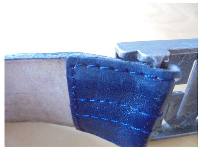 KENZO BELT JUNGLE LOOP Azul marino - vista 2