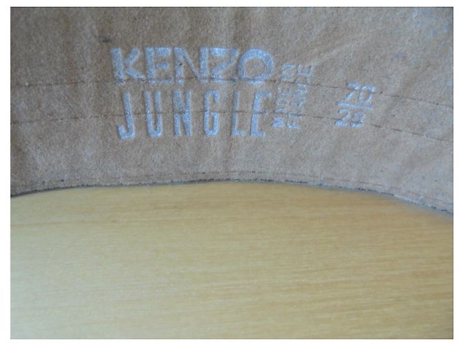 KENZO BELT JUNGLE LOOP Azul marino - vista 5