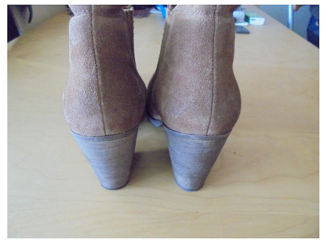 Levi's Cot Boy Boots aus Leder Caramel Karamell - Ansicht 3