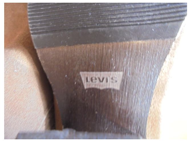Levi's Cot Boy Boots aus Leder Caramel Karamell - Ansicht 5