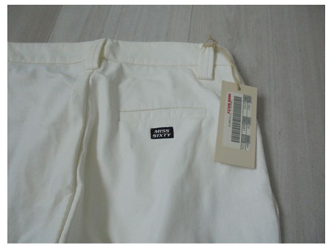 MISS SIXTY PANTALON STYLE Blanco roto - vista 2