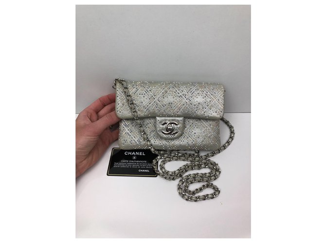 Mini Chanel Plata Dorado - vista 10