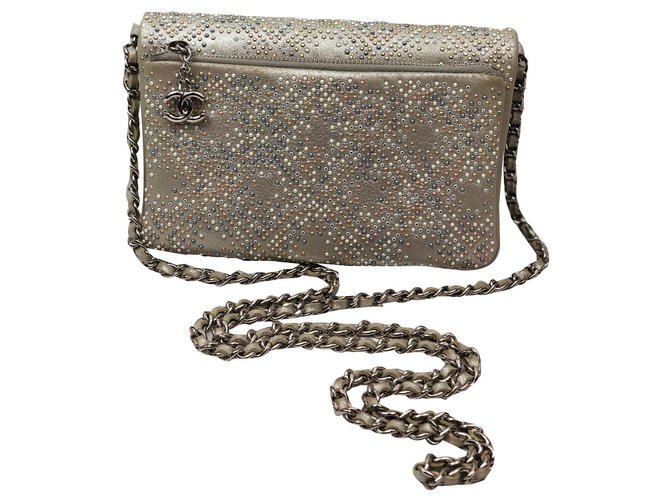 Mini Chanel Plata Dorado - vista 2
