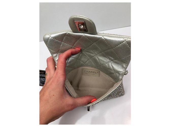 Mini Chanel Plata Dorado - vista 9
