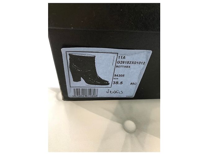 Botas de charol CHANEL Negro - vista 8