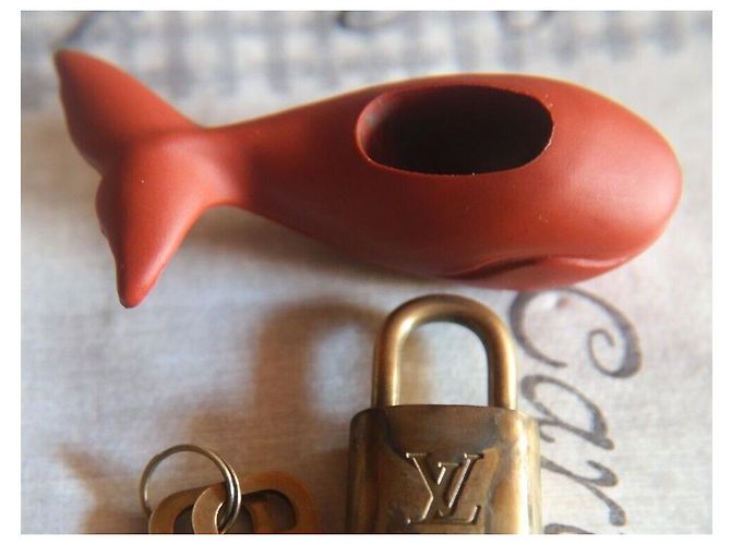 Louis Vuitton blocco delle balene Rosso - vista 2
