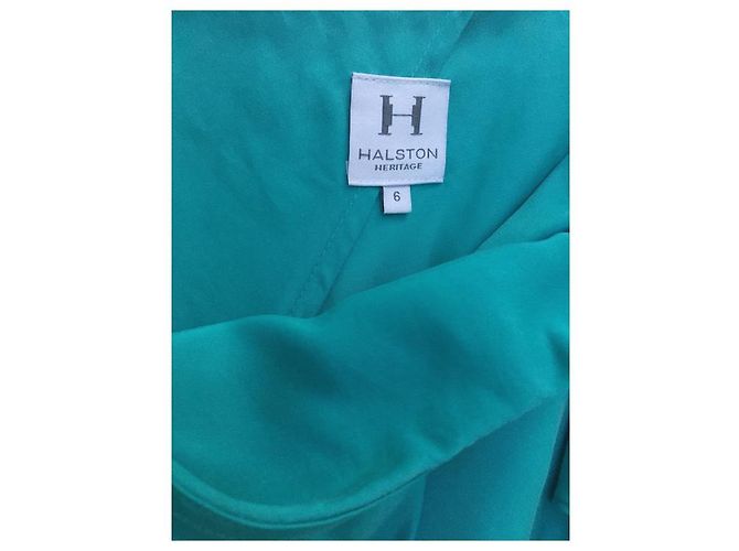 HALSTON HERITAGE KLEID Türkis - Ansicht 2