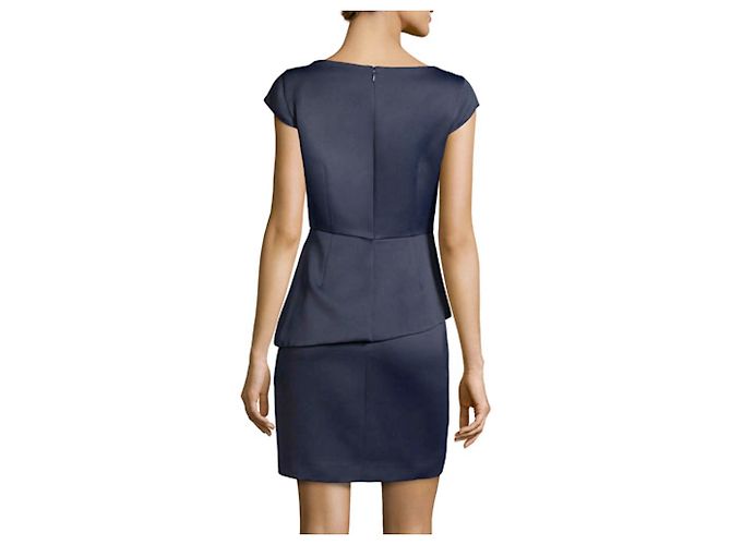 HALSTON HERITAGE KLEID Blau Marineblau - Ansicht 2