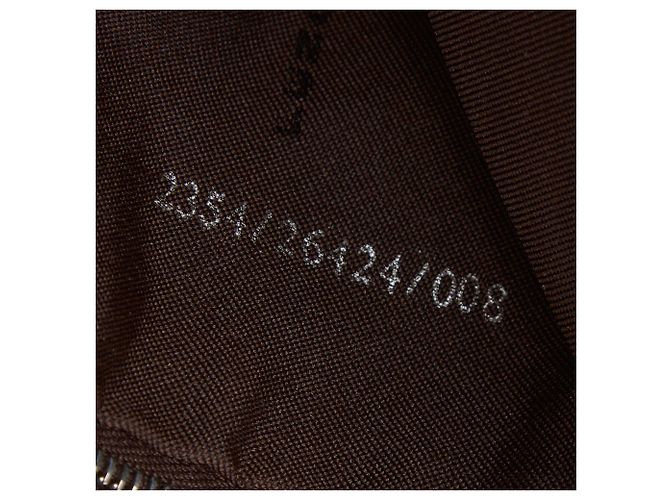 Fendi Baguette Mamma Marrone Zucca Canvas - vista 7
