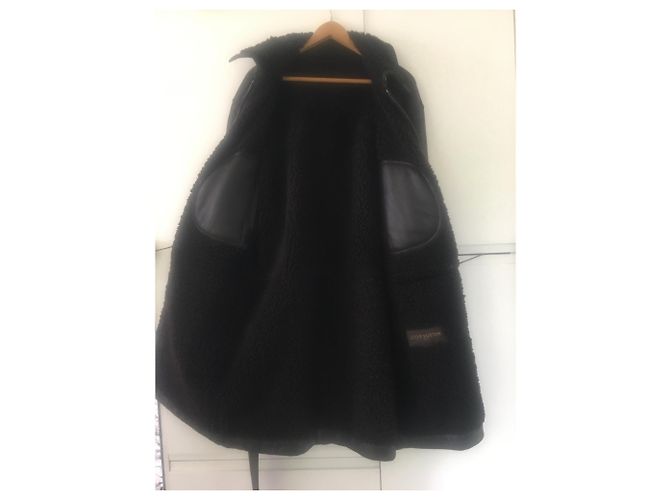 Cappotto 3/4 Louis Vuitton Marrone scuro - vista 2