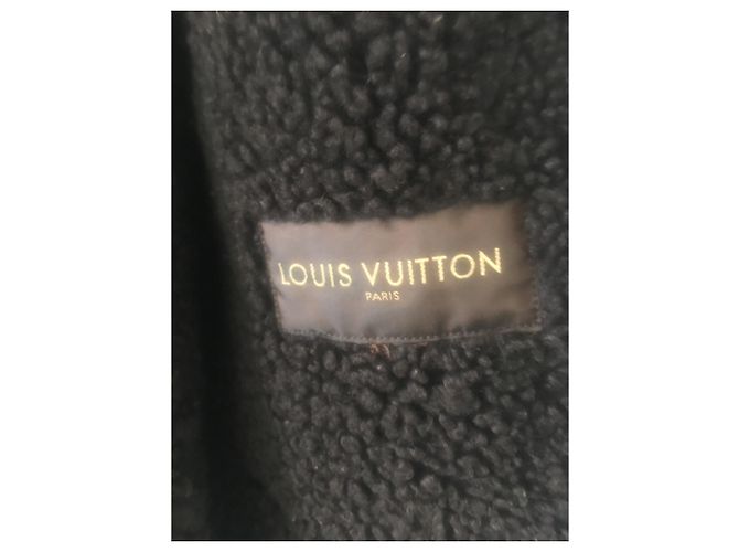 Cappotto 3/4 Louis Vuitton Marrone scuro - vista 3