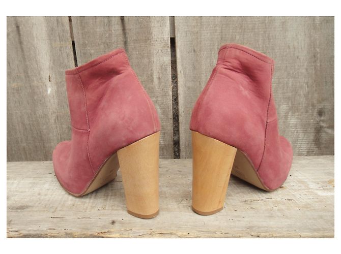 Botas de piel rojas Apc - vista 5