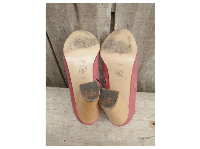 Botas de piel rojas Apc - vista 6