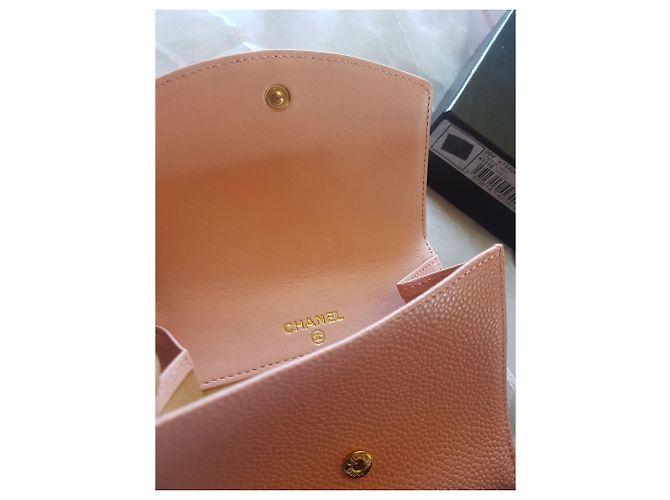 Cartera Chanel Coco En Piel De Caviar Rosa - vista 4