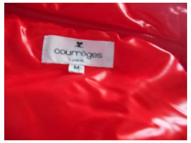 Courreges Chaqueta de plumas Roja - vista 3