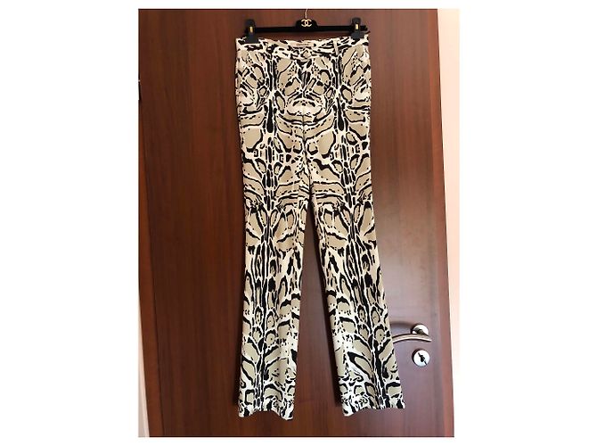Roberto Cavalli Hose mit Luchsprint aus Viskose - Ansicht 2