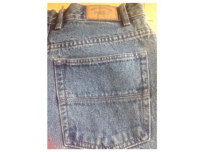 Autre Marque Vaqueros de pierna recta DENIM&CO azules de denim talla 30 - vista 3