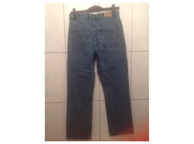 Autre Marque Vaqueros de pierna recta DENIM&CO azules de denim talla 30 - vista 5