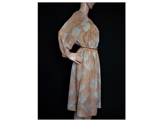 Autre Marque TED LAPIDUS Vestido con Estampado Patchwork Floral Multicolor - vista 4