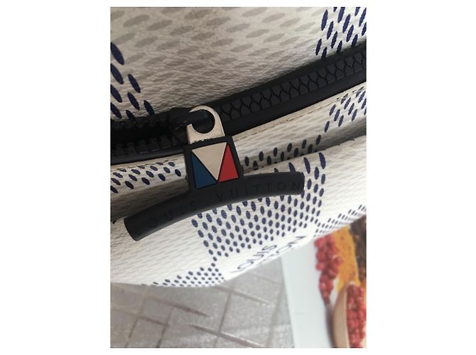 Sacs à dos louis Vuitton apollo america cup 2017 Blanc - vue 7